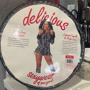 Delicious- Sexy Snow Leopard Custom size M/L